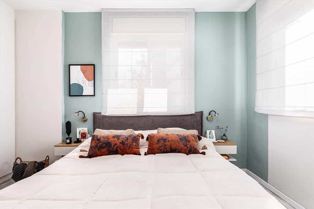 חדר השינה הקטן בעיצובה של רויטל רודצקי | צילום אורית ארנון