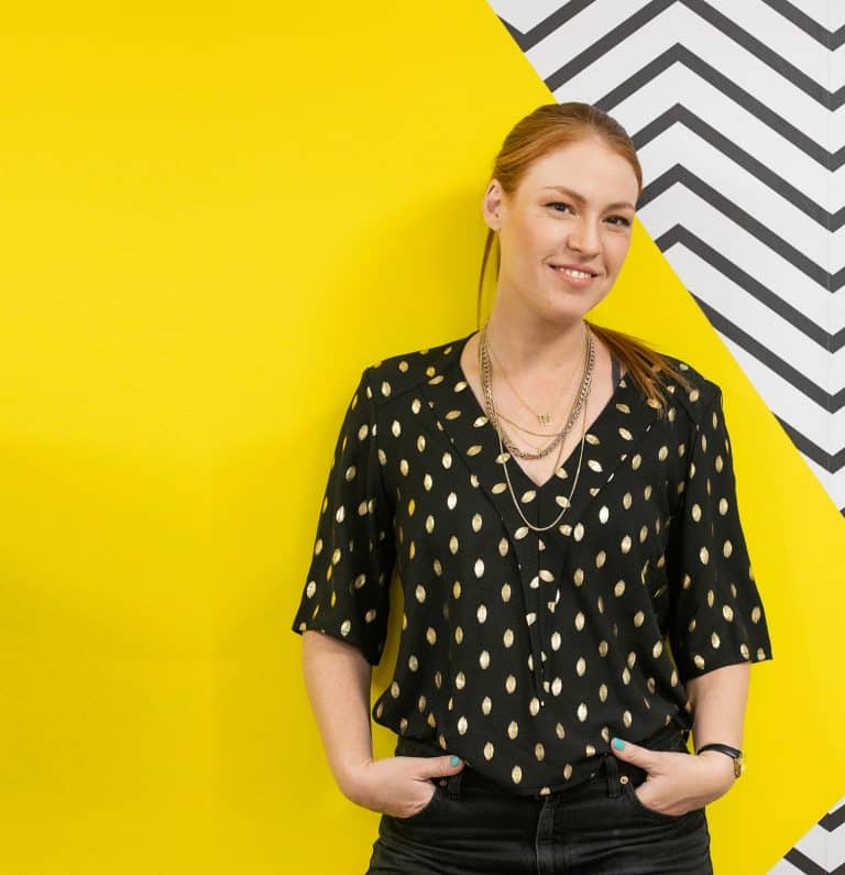 מעצבת הפנים מיכל זילברשטיין | צילום שירי גרופר